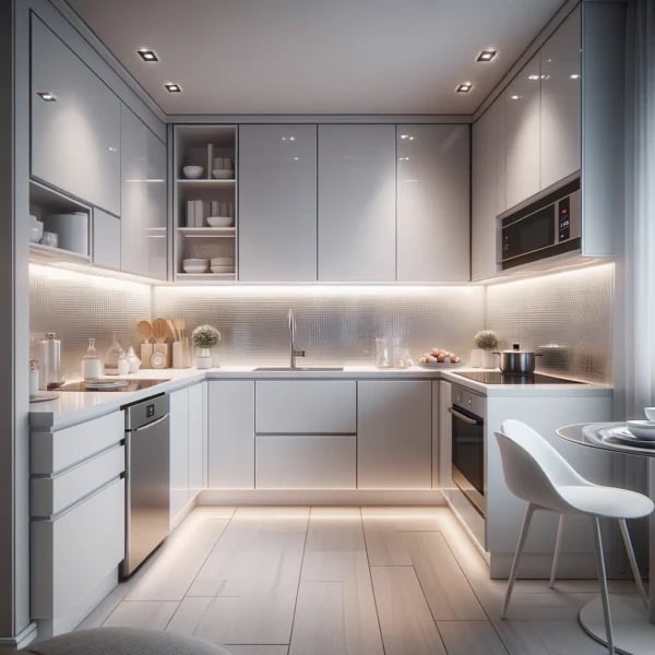 מטבחים מודרניים קטנים