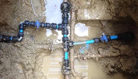 burst water mains Salisbury