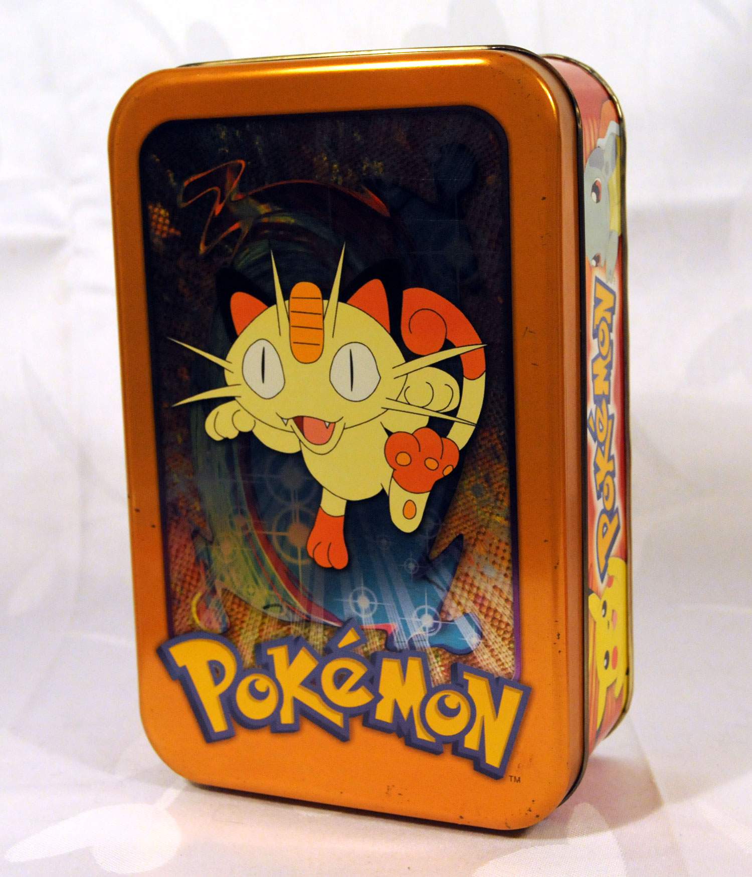 pokemon meowth tin