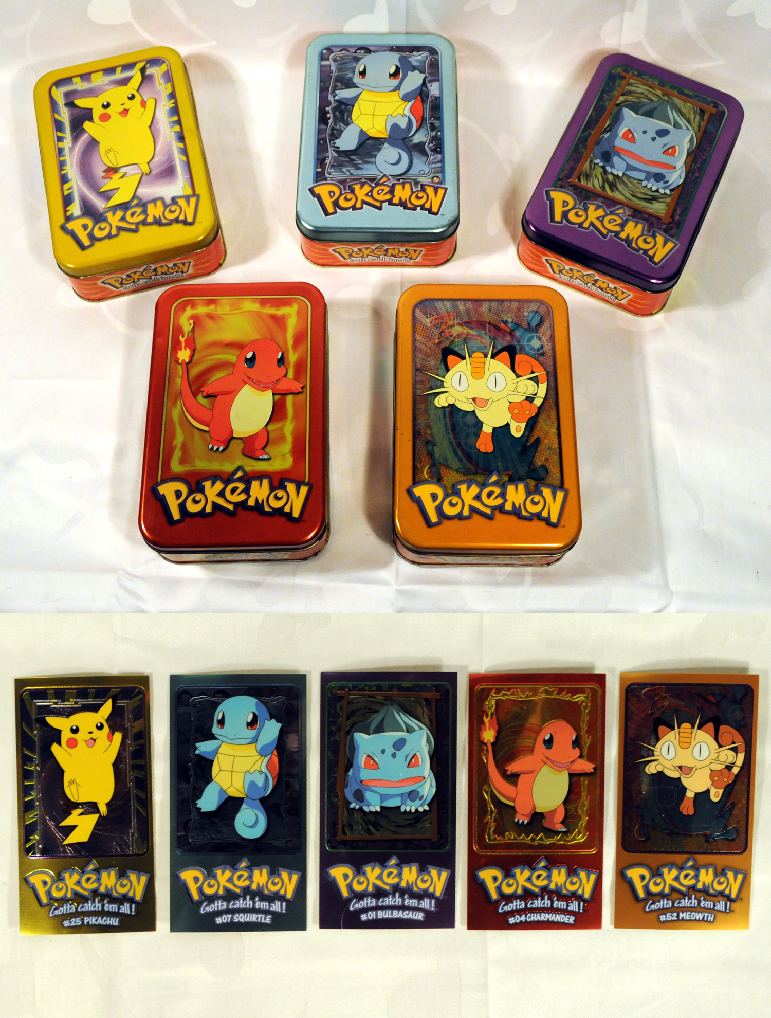 1999 Pokemon Tin Collection