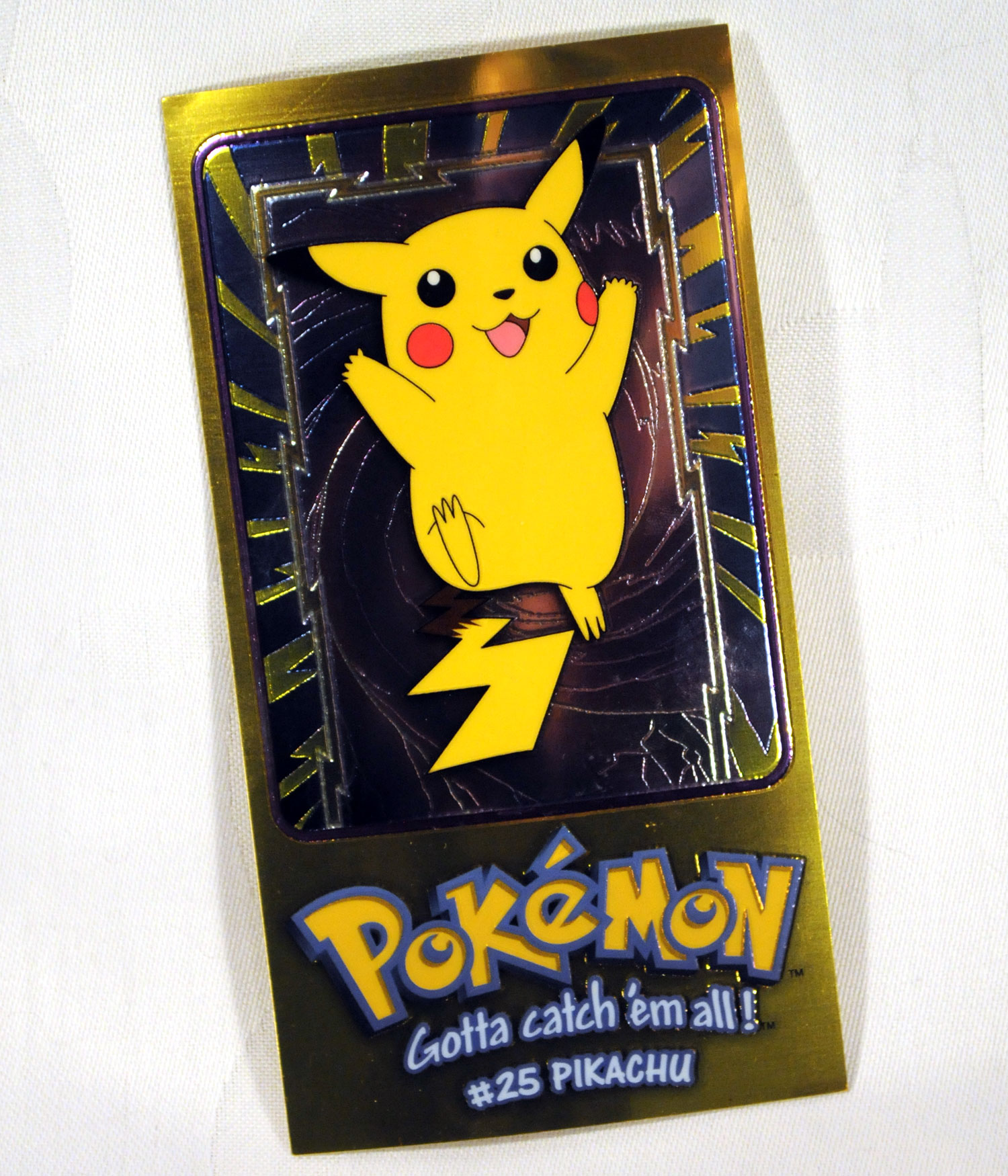 pikachu mega chrome card