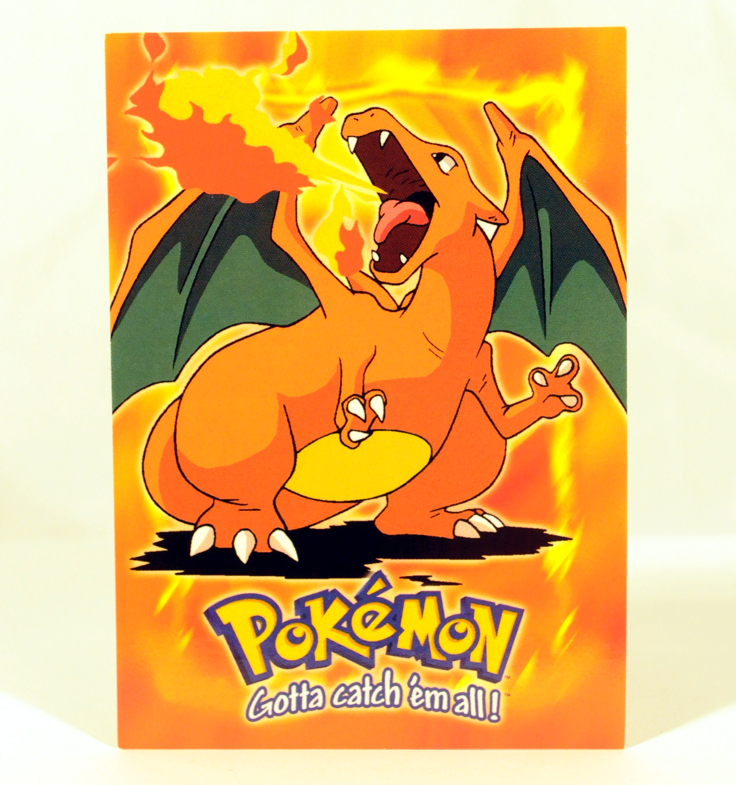 E6 Charizard Evolution Trading Card