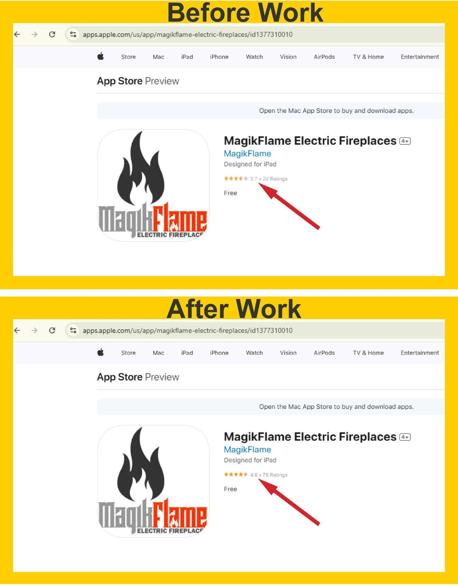 Apple Review For Magikflame Electric Fireplaces