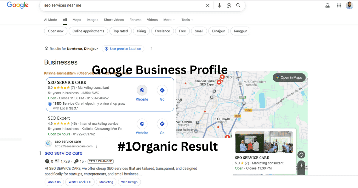 Local SEO Services for Small Business