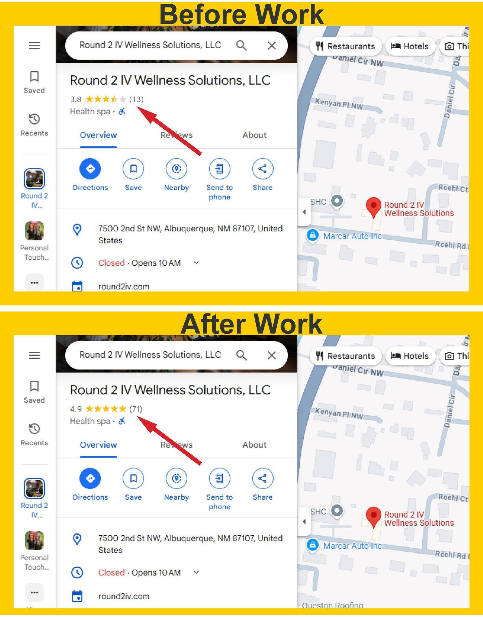 Google Review For Round 2 IV