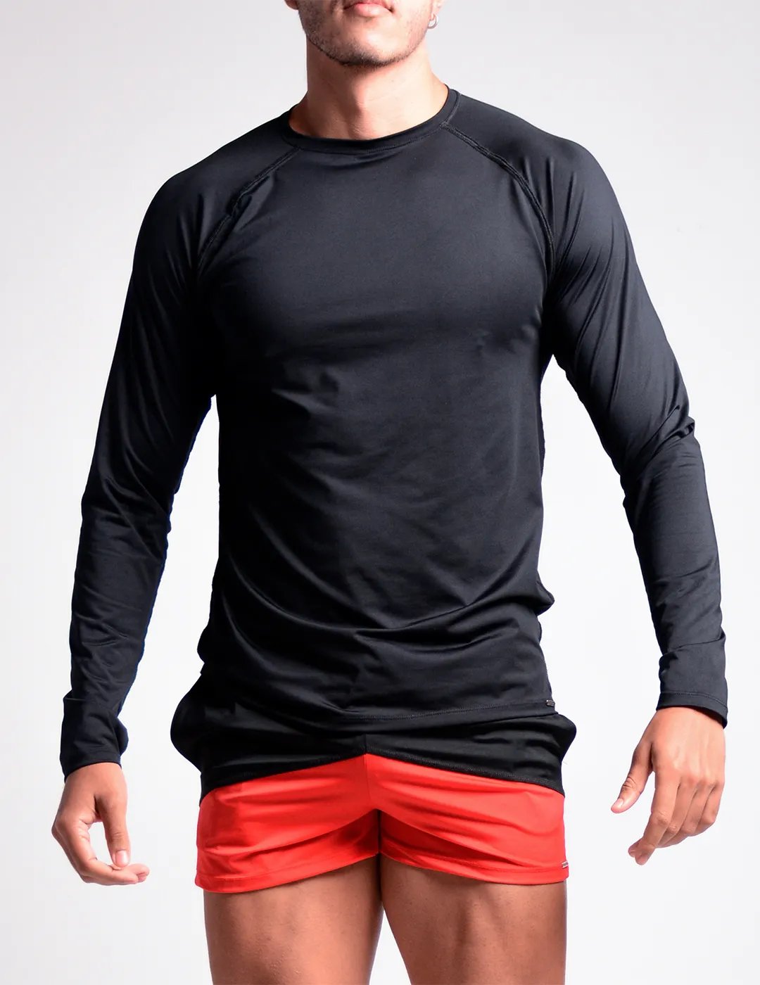 Duo Riva Pantaloneta Corta con Camibuso Negro - Seratus