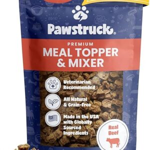 Pawstruck Vet Recommended Air Dried Dog Food Toppers for Picky Eaters