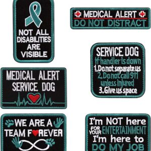 Vevins Service Dog Vest Patches - K9 in Training Hook and Loop Tag