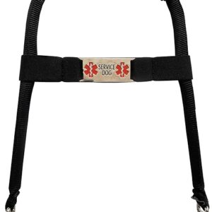 ActiveDogs Solid Core Aluminum Snap-On Service Dog Bridge Handle