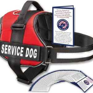 Industrial Puppy Service Dog Vest for Large Dogs