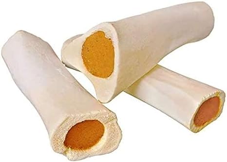 Pawstruck Large 5-6" Filled Dog Bones, Peanut Butter Flavor - Image 3