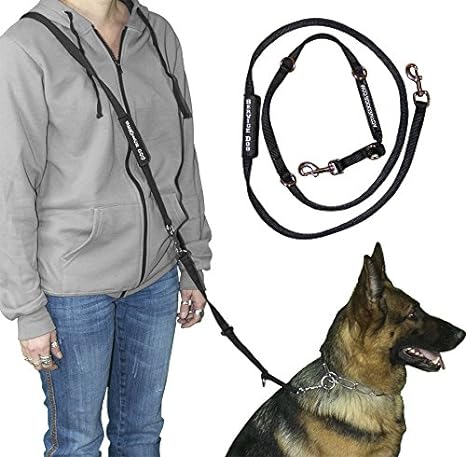 ActiveDogs Hands-Free Adjustable Service Dog Leash