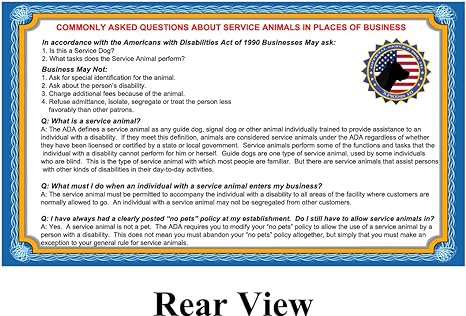 Xpress ID Service Dog Handout Cards (Qty.50) - Image 3