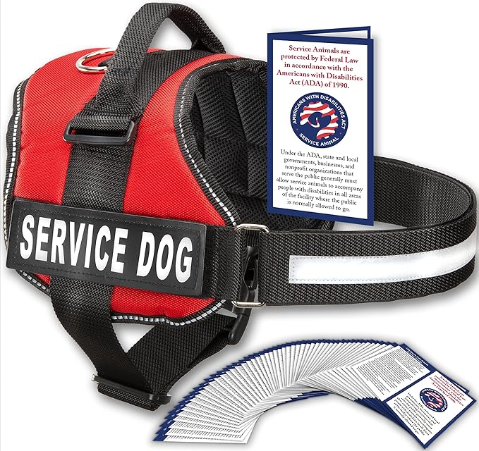 Industrial Puppy Service Dog Vest for Large Dogs