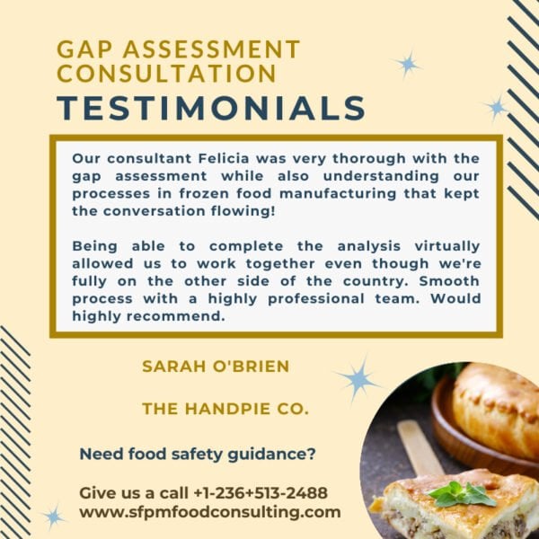 Feedback from Sarah O'Briend for SFPM's Gap Assessment Consultation