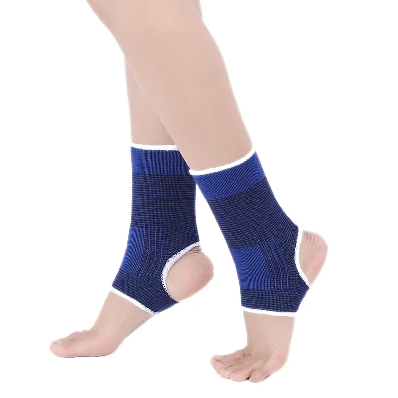 Elastic Ankle Support Brace Compression Wrap Sleeve Bandage Sports Relief Pain Gym Fitness Foot Protective Gear Nylon Ankle - Image 5