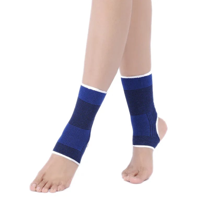 Elastic Ankle Support Brace Compression Wrap Sleeve Bandage Sports Relief Pain Gym Fitness Foot Protective Gear Nylon Ankle - Image 6