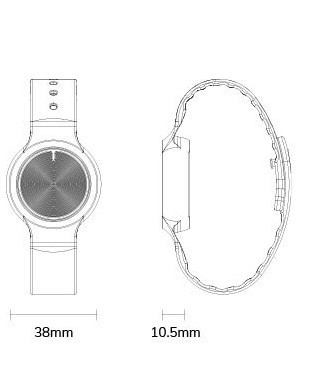 Emergency Call NFC Acceleration Sensor Bluetooth Positioning Bracelet - Image 5