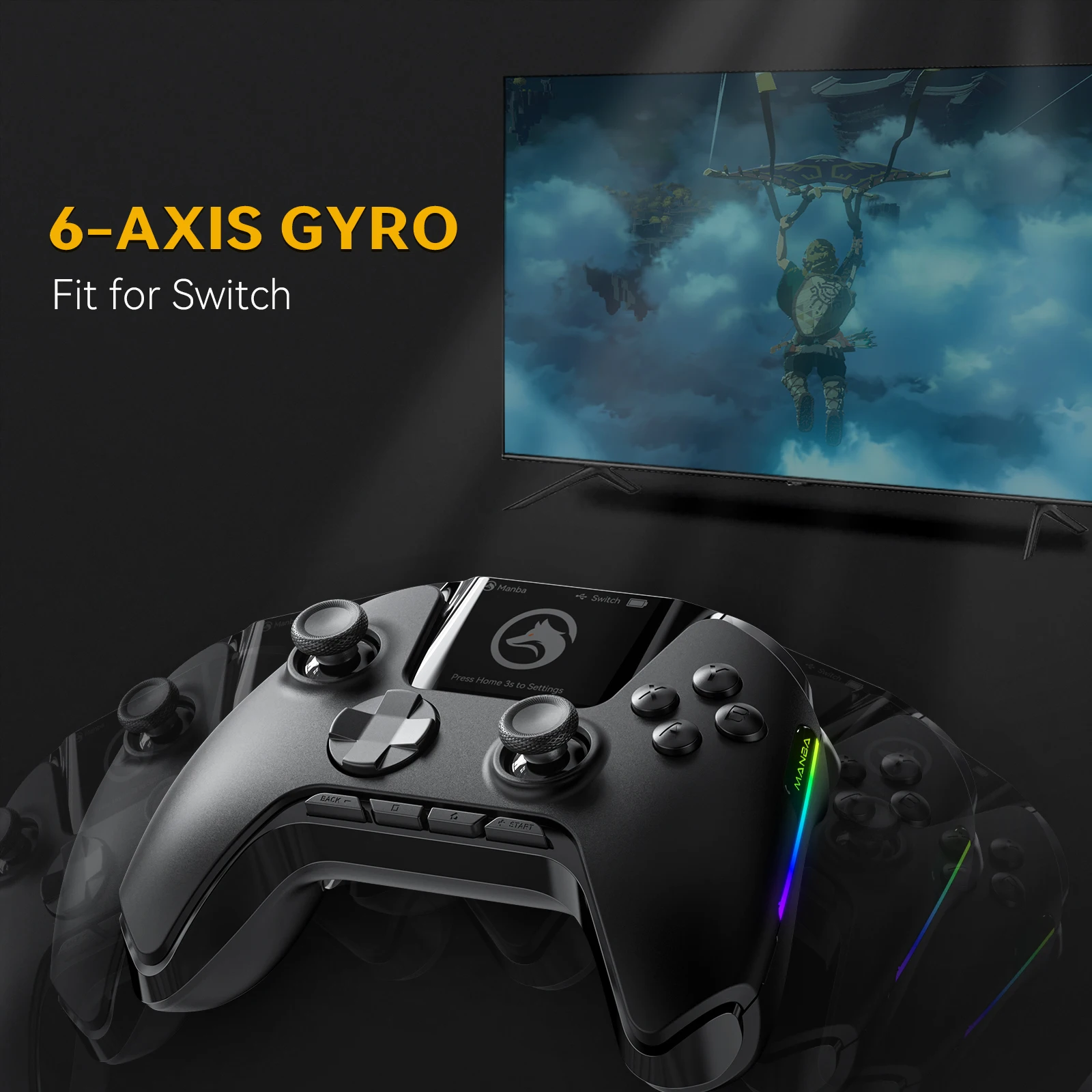 Smart Wireless Gamepad Pc Bluetooth Controller - Image 6