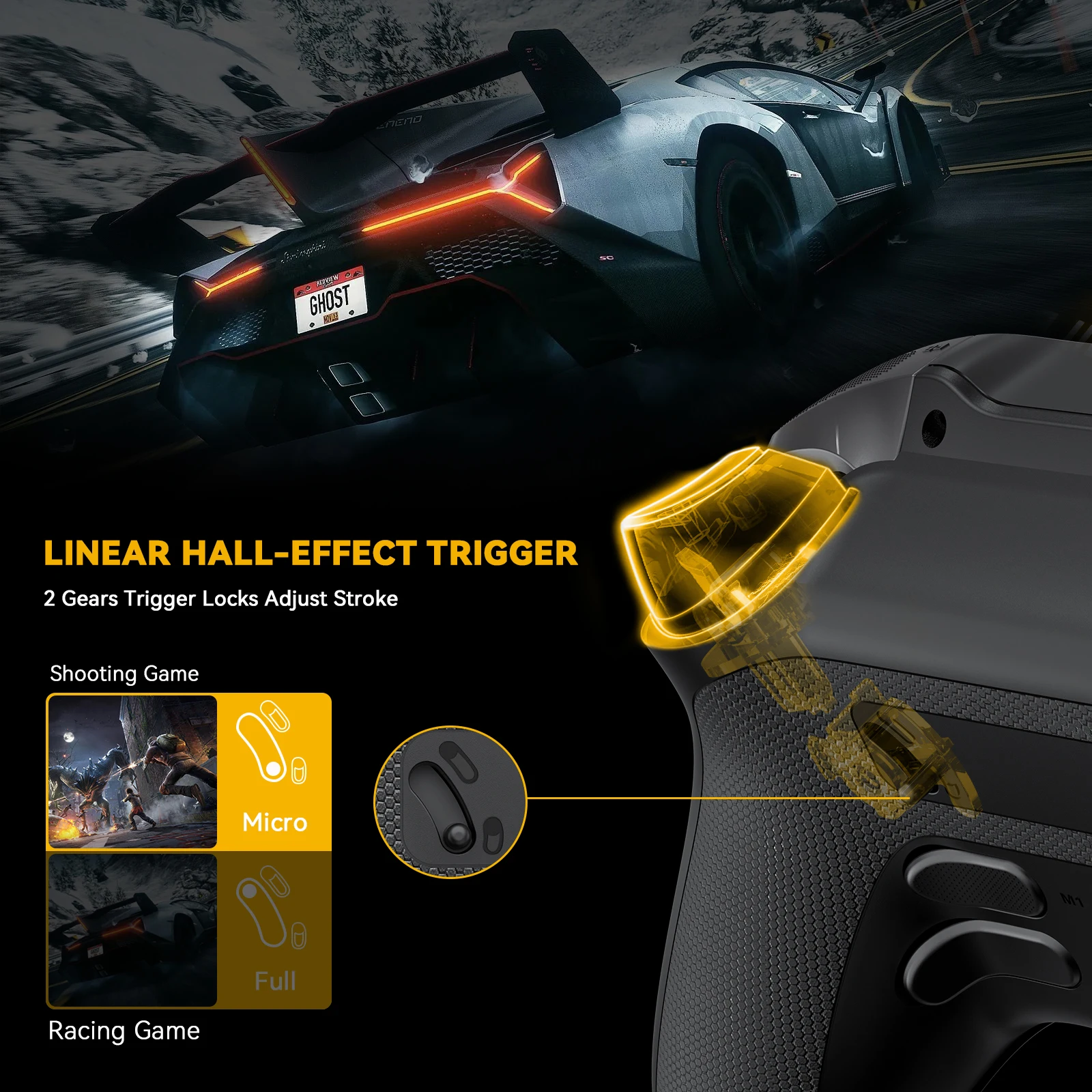Smart Wireless Gamepad Pc Bluetooth Controller - Image 4