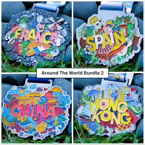 Around The World Virtual Run Bundle 2