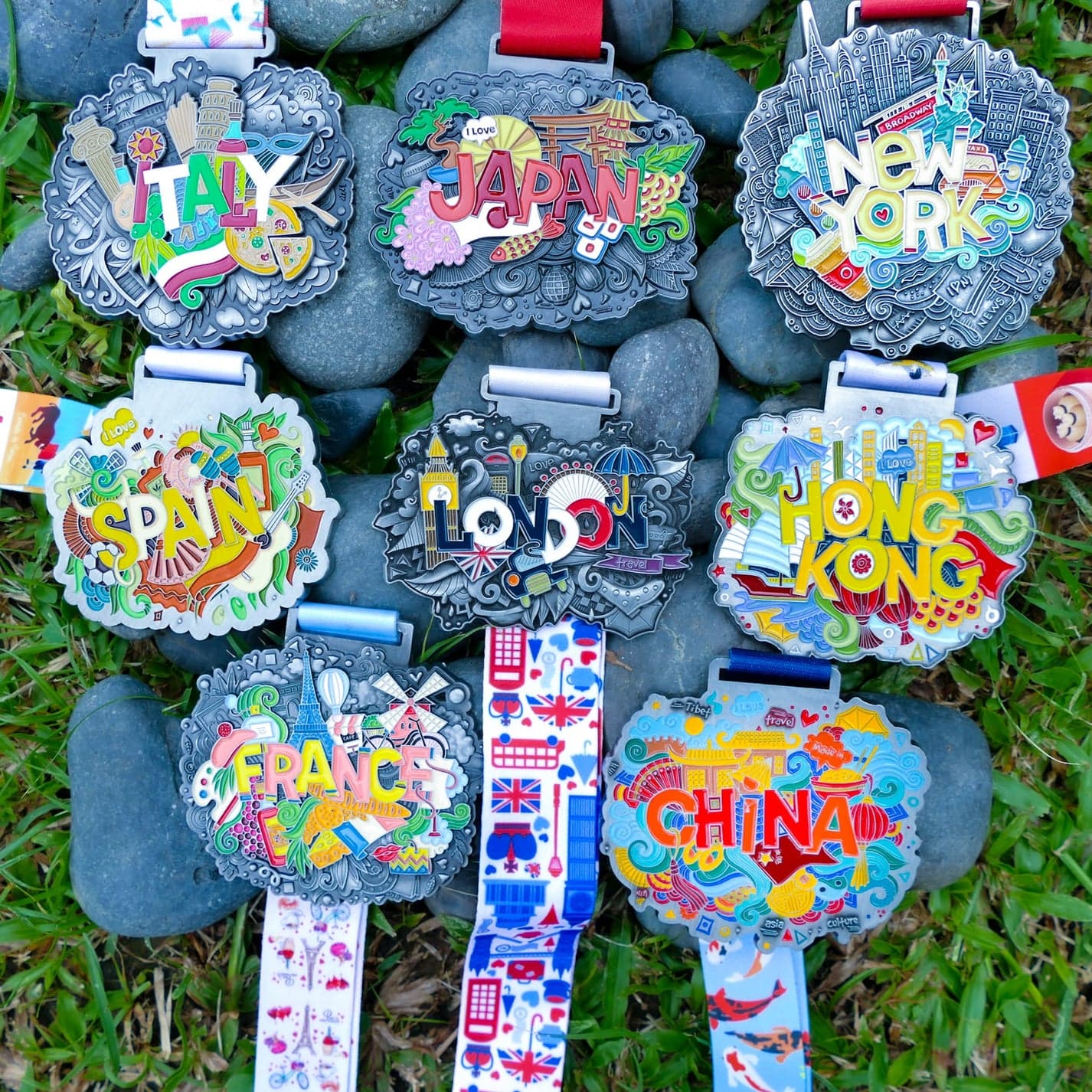 Ultimate Around The World Virtual Run Bundle