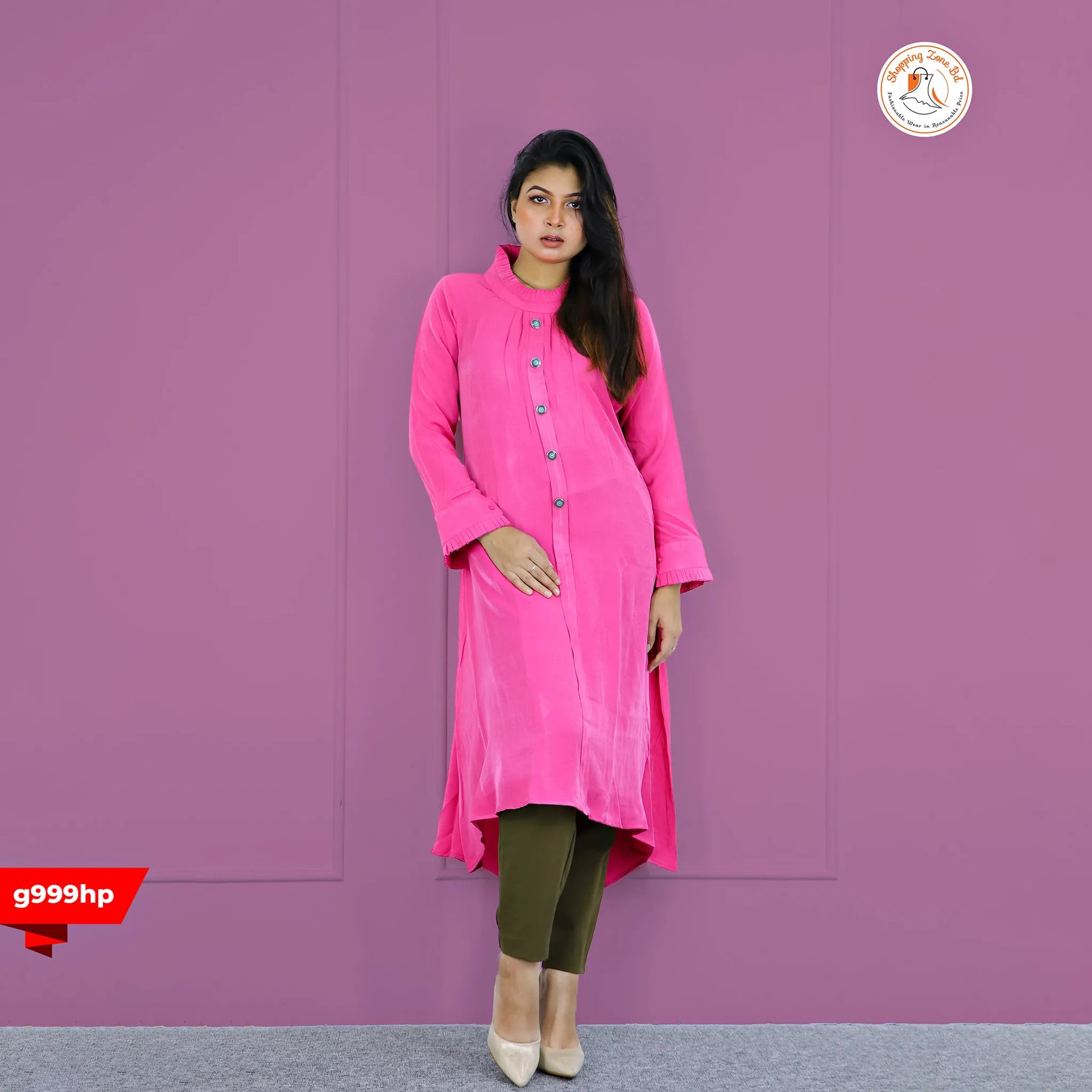 Semi Long Gown | Cashmilon Jorjet