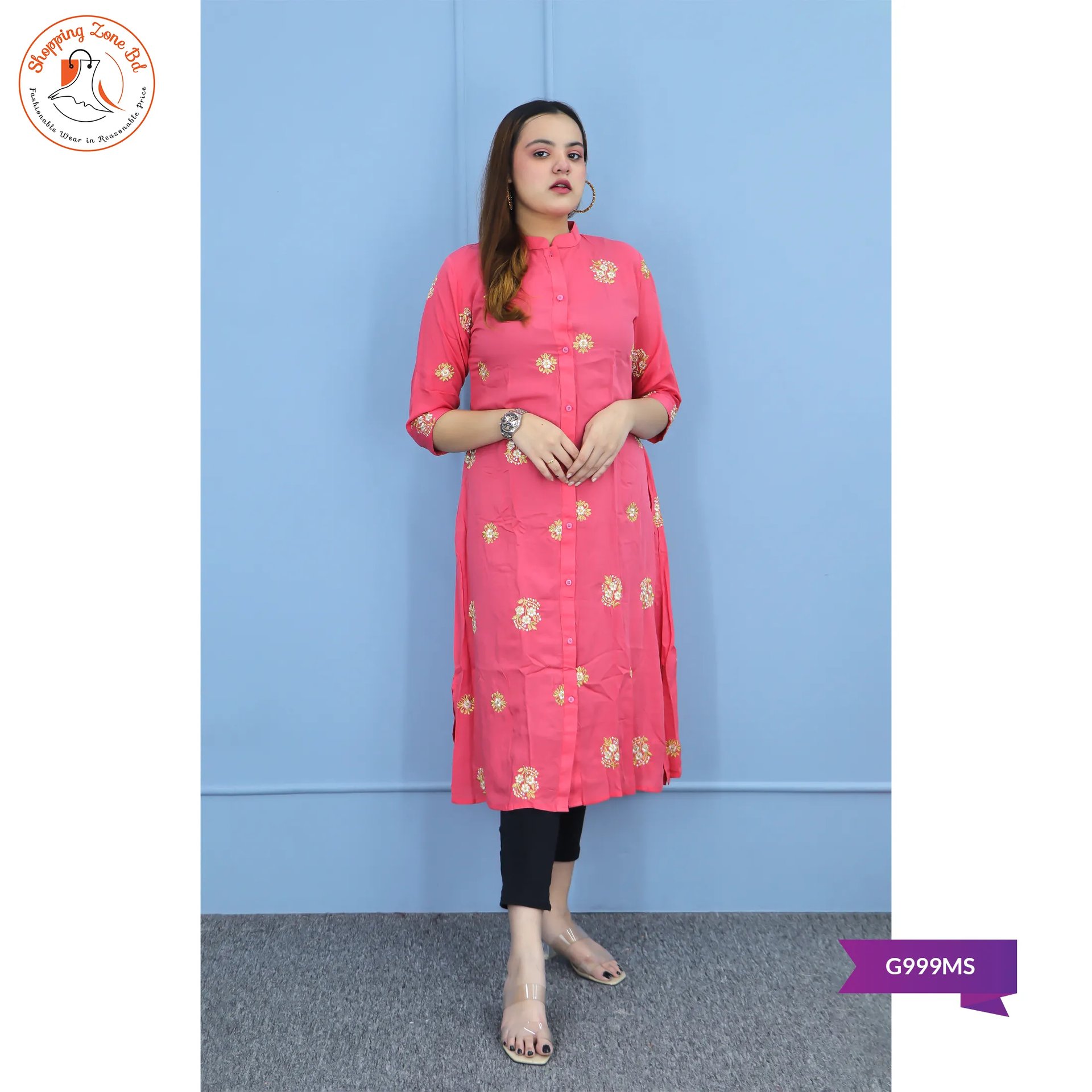 Long Shirt Kurti | Arong Lilen