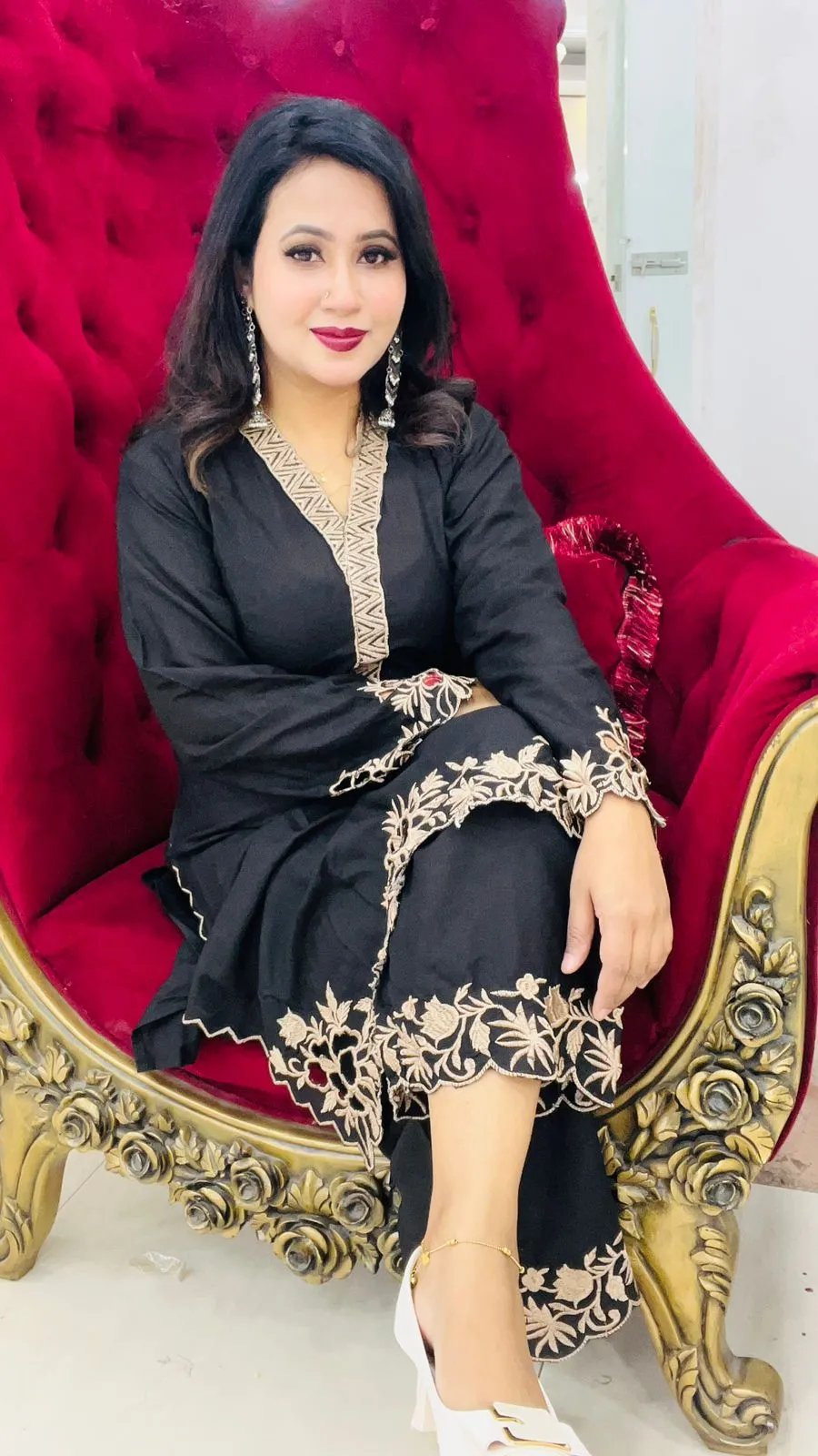 Co-ords Set | Embroidery Cutwork