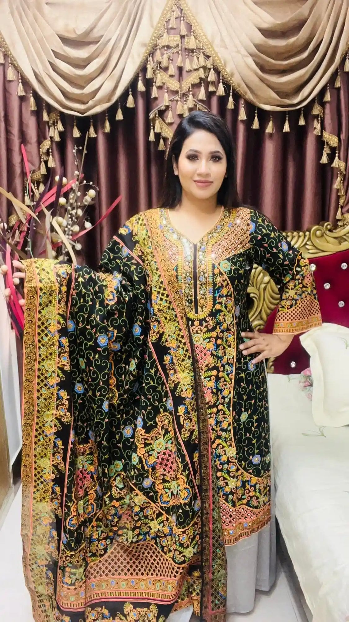 Unstitched Two Piece - Muslin Cotton