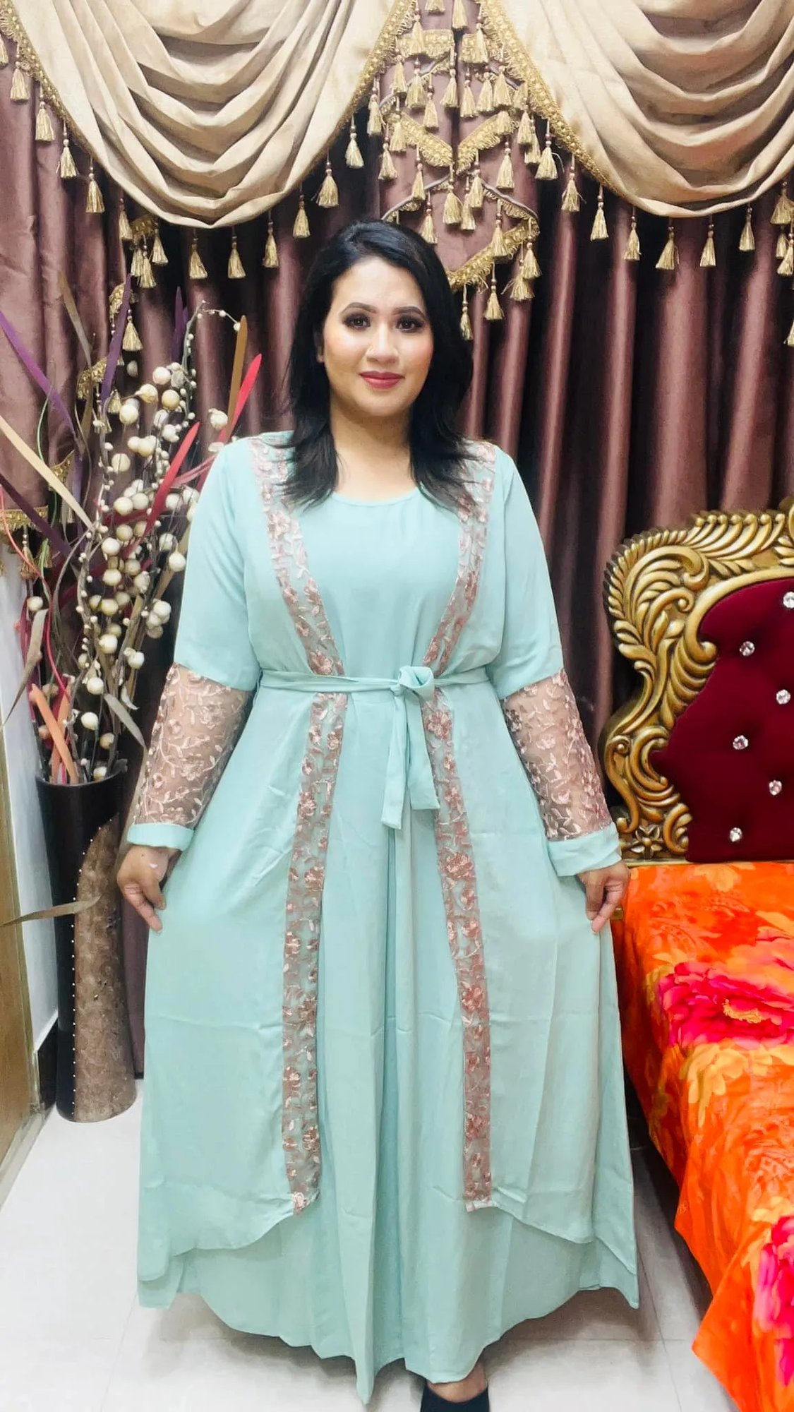 Designer Gown - Elegant Party Wear