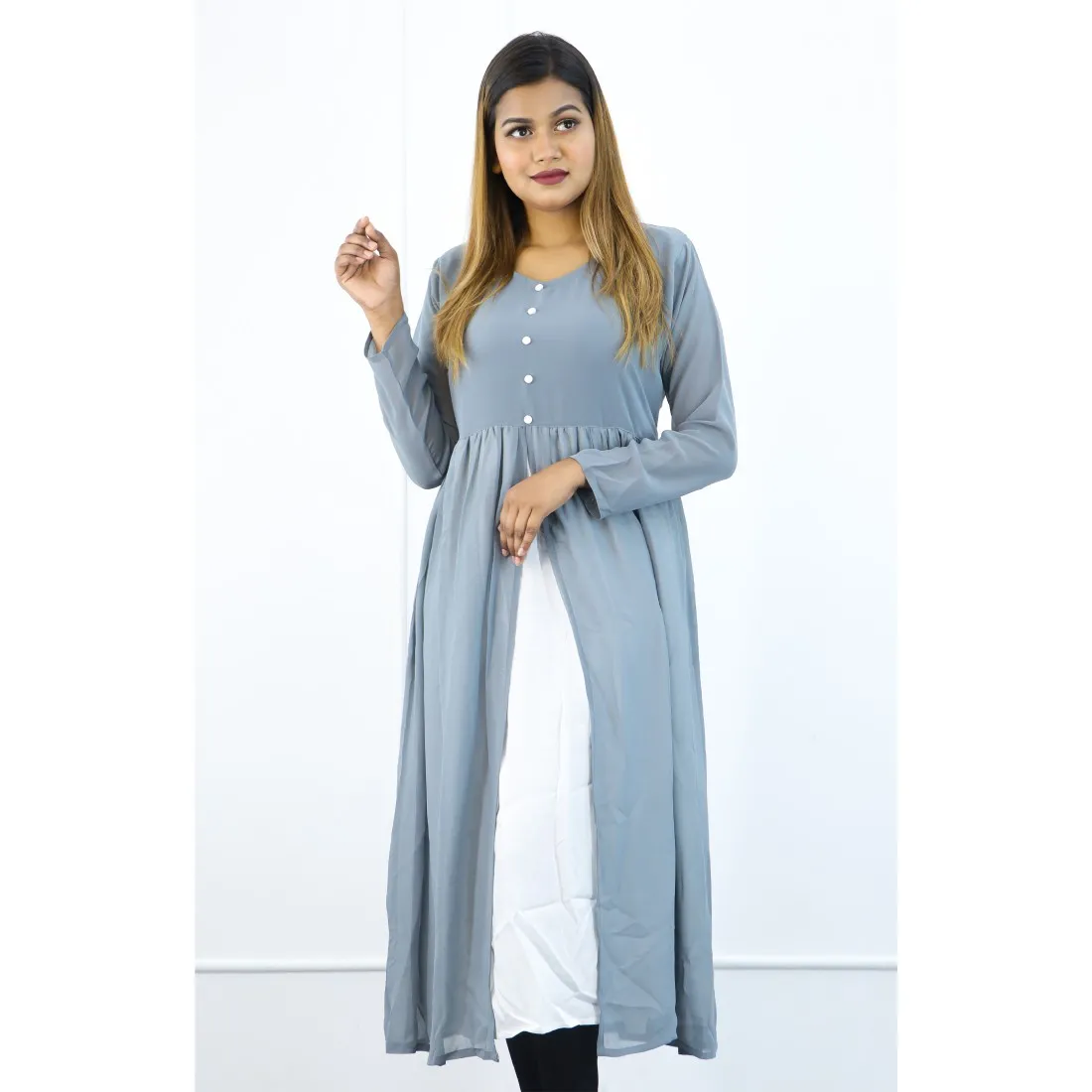 Women’s Viscose Jorjet Gown | Inner Lilen