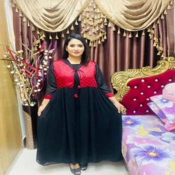 Exclusive Shrug Gown | Jorjet with Lilen Inner