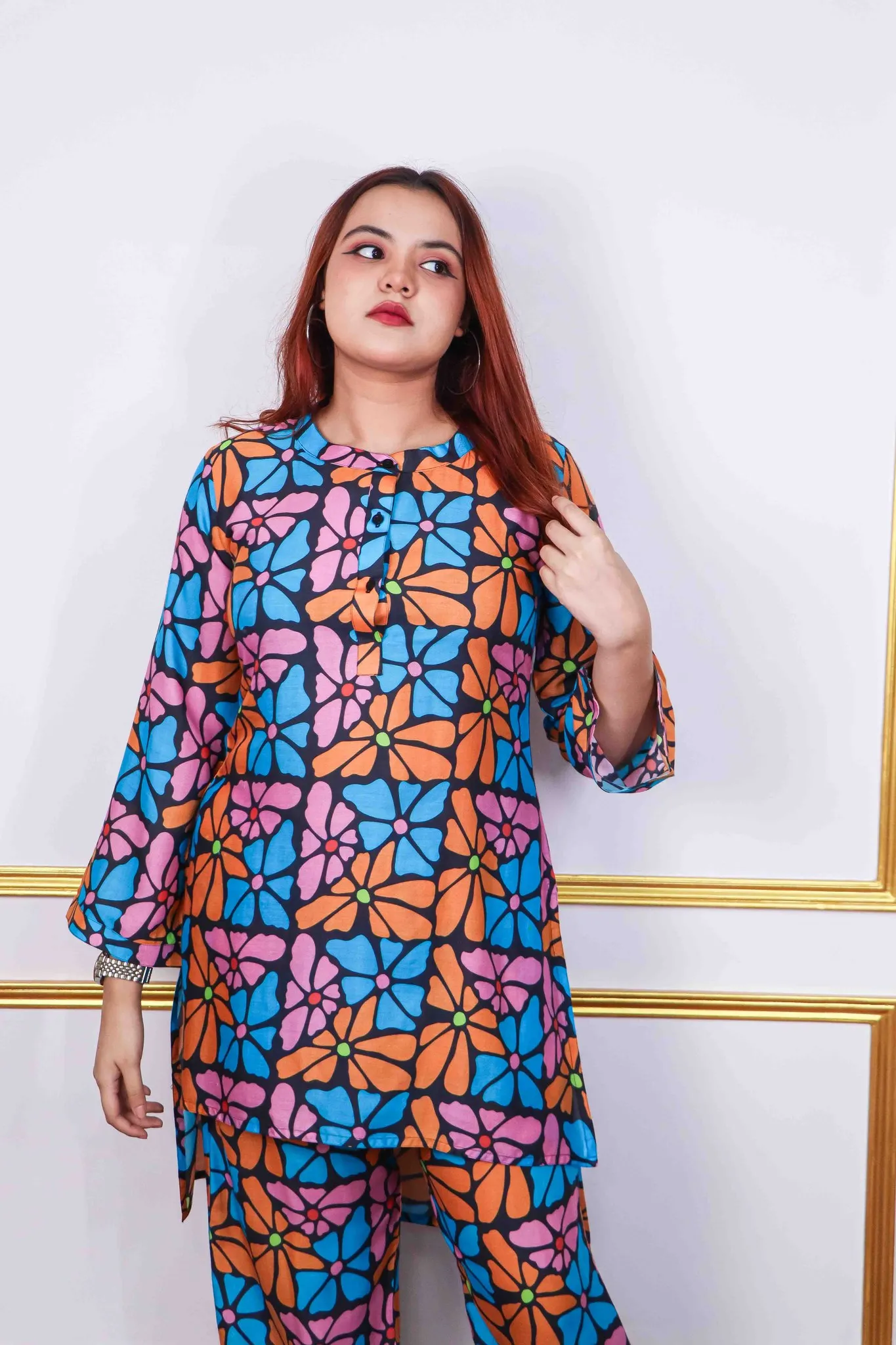 Women’s Co-Ords Set | Cotton Digital Print