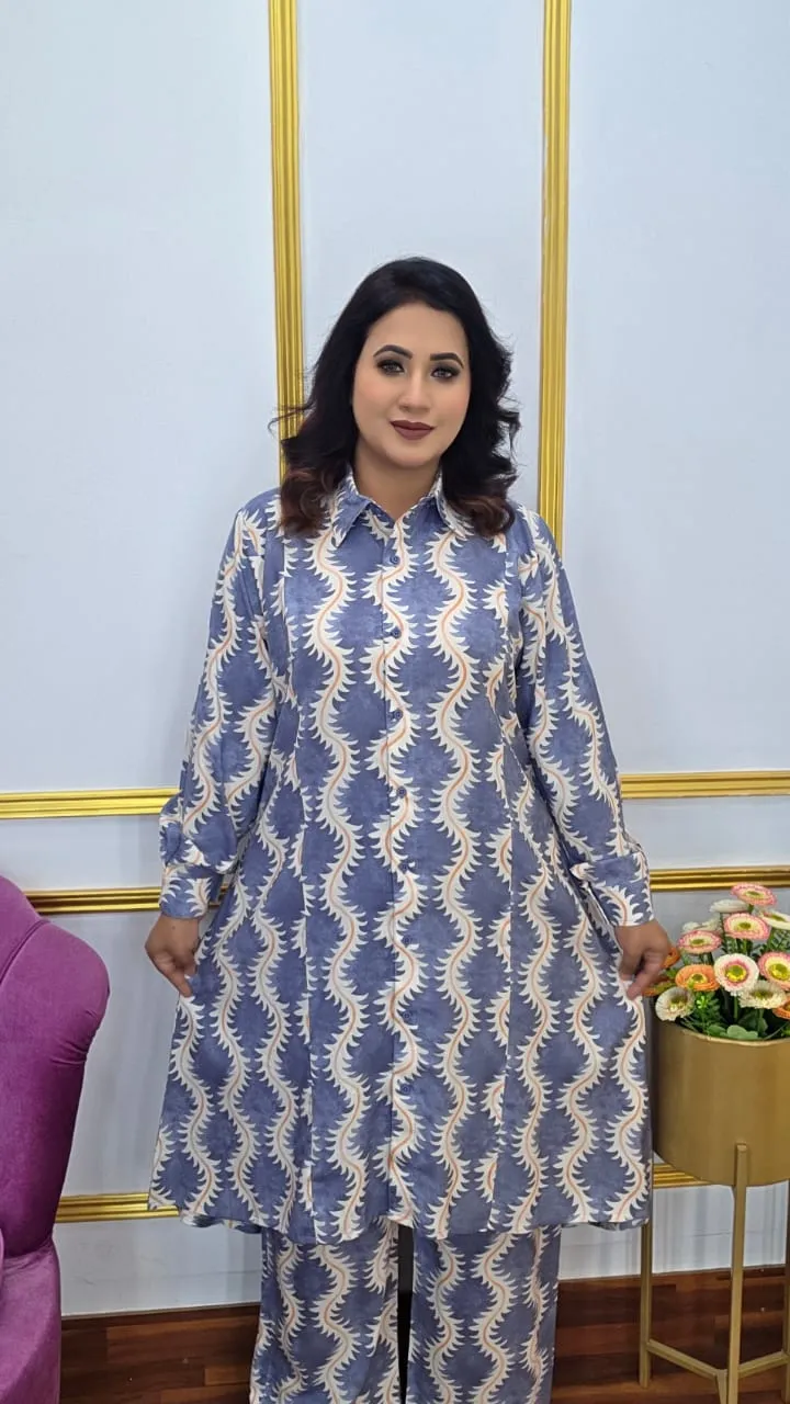 Women's Imported Linen Co-ords Set