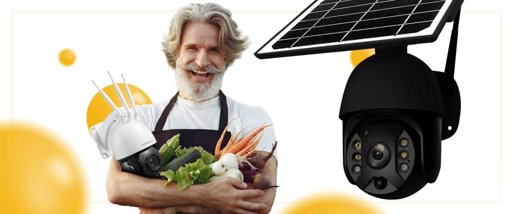 Secure your farm with Solar CCTV cameras
