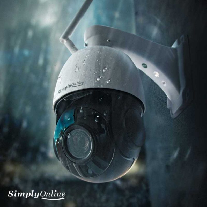 Massive 5MP WiFi 36X optical zoom Black + 60W 40Ah