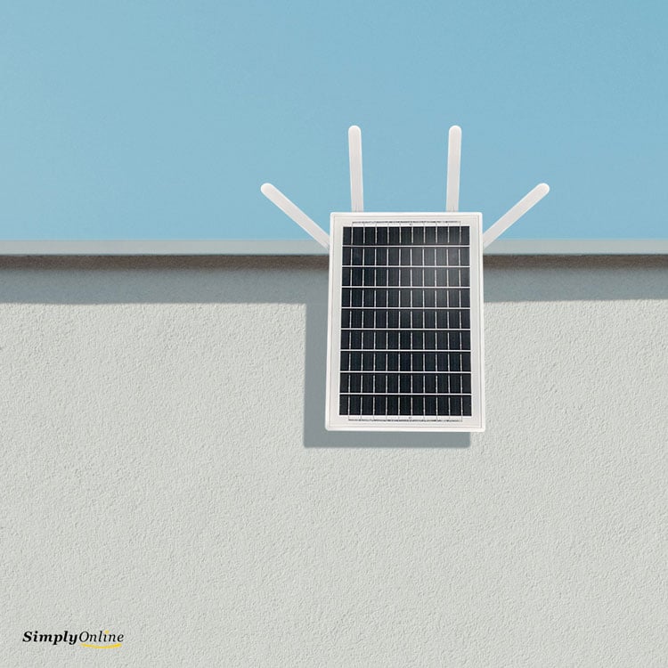 4g Solar Router with Batteries Weatherproof Powered - Image 2