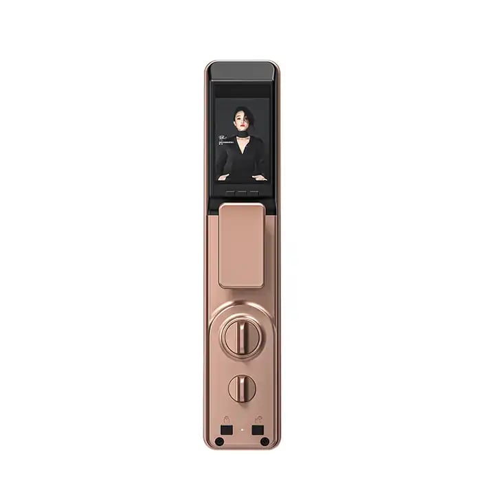 Smart Door Lock 3D Face Recognition, Fingerprint Lock, With Keypad - Image 9