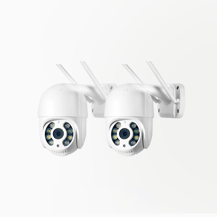 Bundle Wi-Fi PTZ 5MP Camera (2x PTZ CCTV & 2x 128GB)
