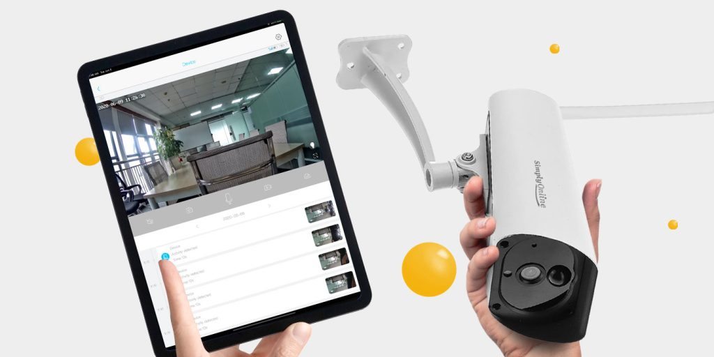 CCTV camera system for home