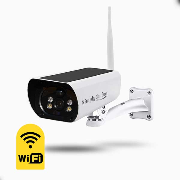 WiFi Solar Bullet Camera