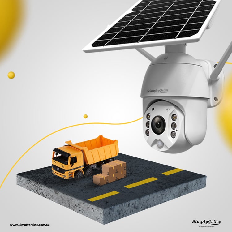 Solar Powered Security Camera