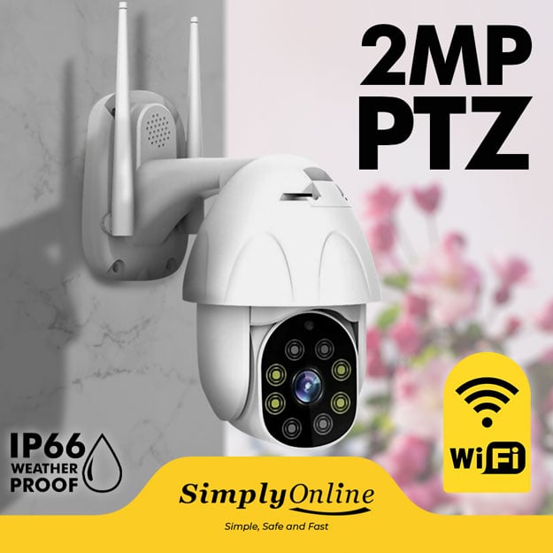 2MP WiFi Outdoor CCTV - PTZ - Image 2