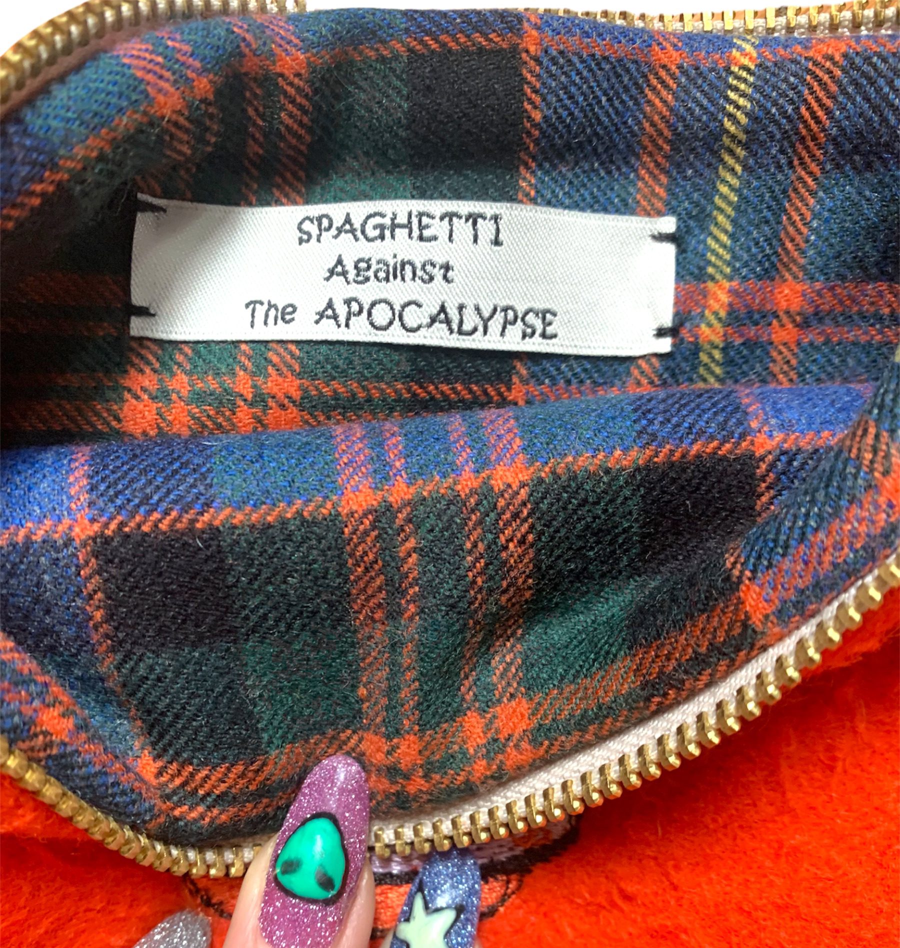 The Red Morbidella Spaghetti Pouch - Image 2