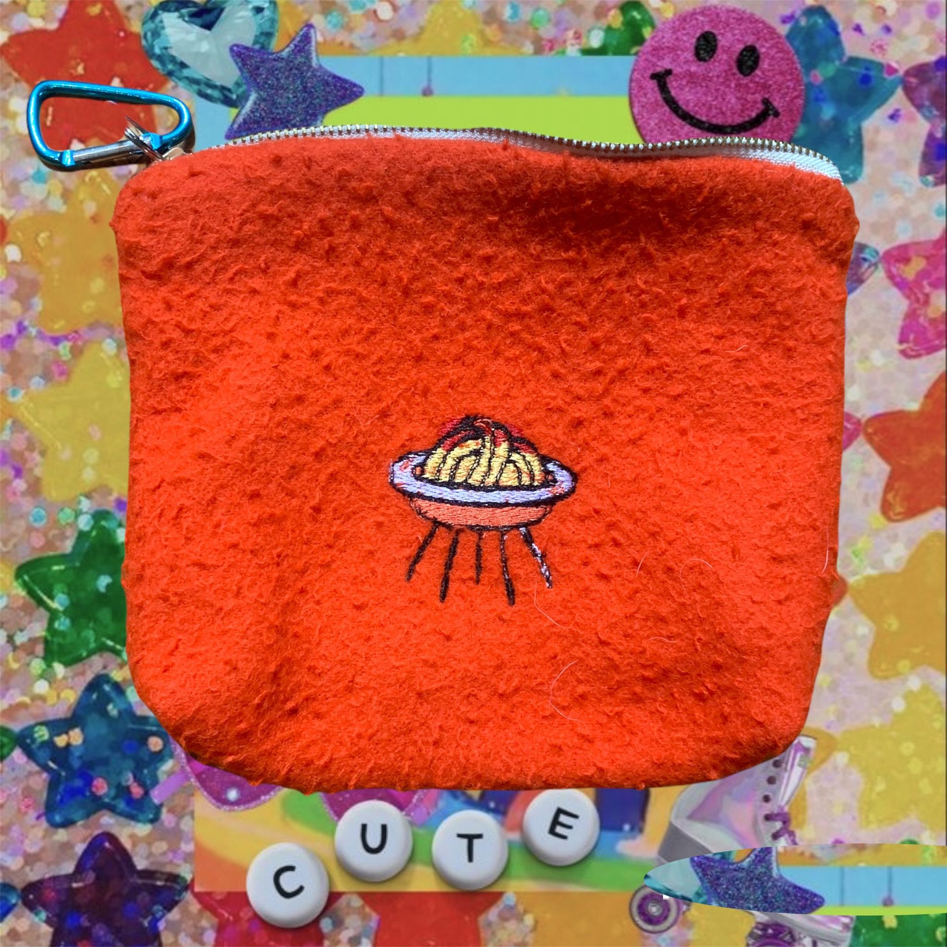 The Red Morbidella Spaghetti Pouch