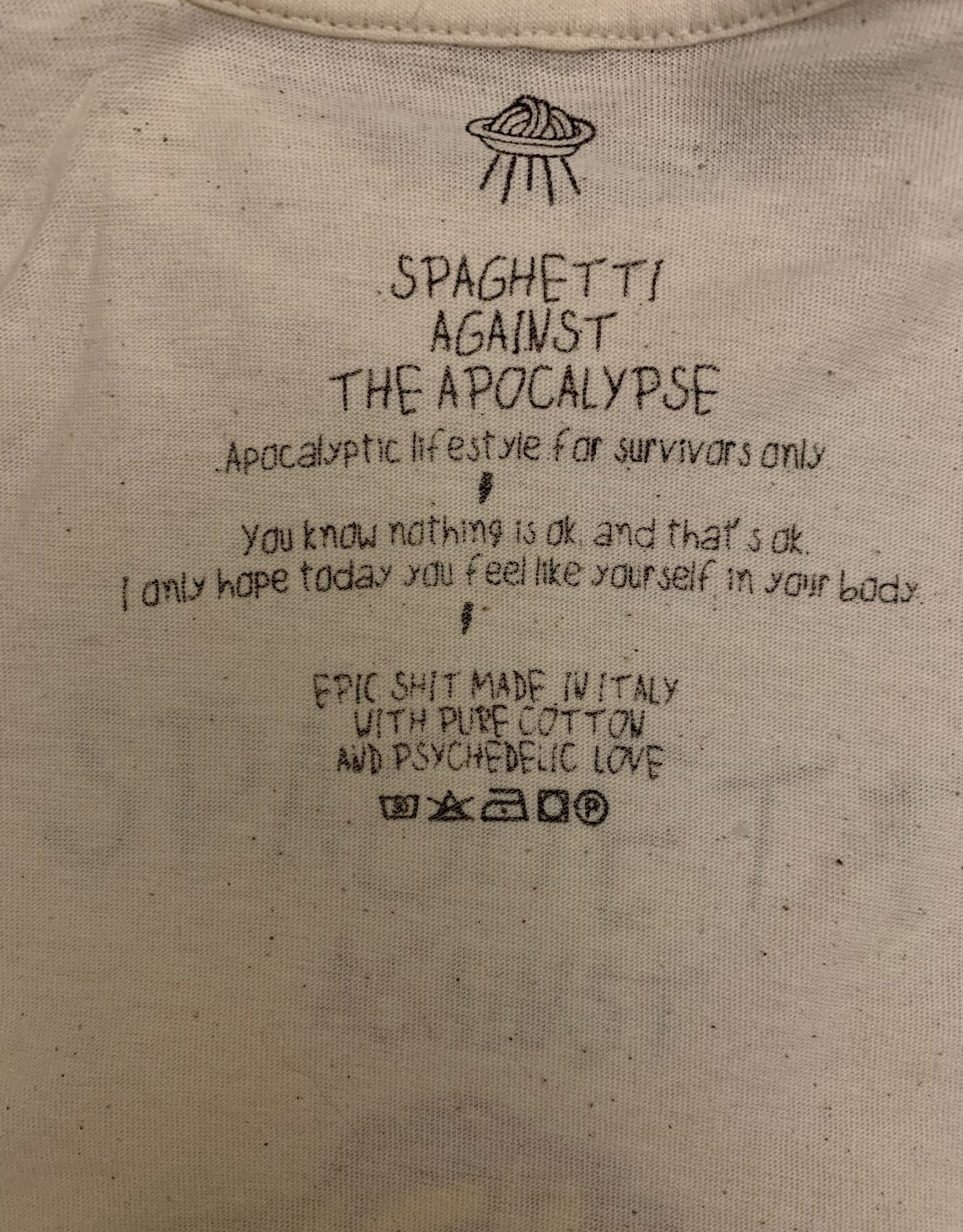 TAKE ME AWAY - BABY UFO SPAGHETTI T-shirt - - Image 3