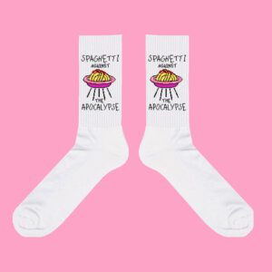 Spaghetti is the answer! Socks