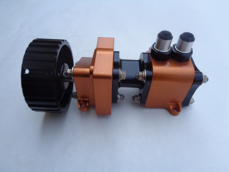 Mini Mite DrySump pumps: Experimental aircraft engine dry sump pump designed and developed by Gary Armstrong for Spintric Technologies