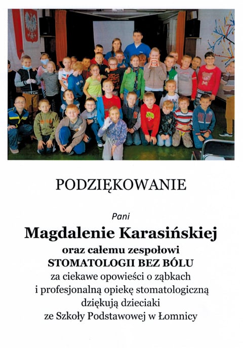 podziekowanie
